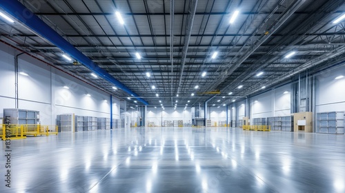 energy warehouse light © vectorwin