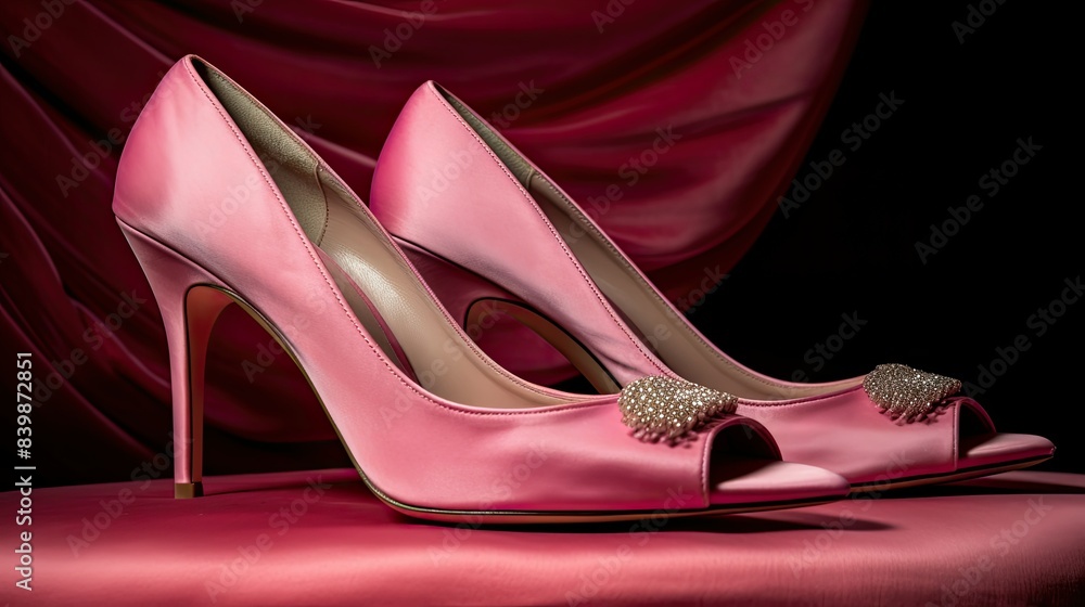 stilllife pink high heels stilllife pink high heels