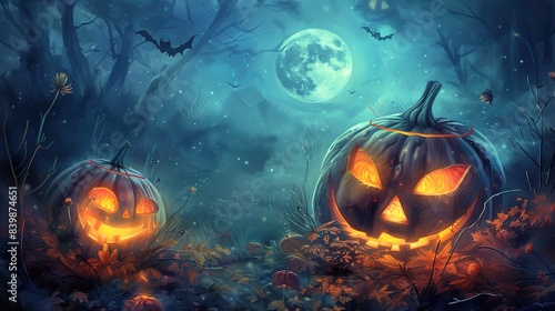 Halloween pattern wallpaper © pixelwallpaper