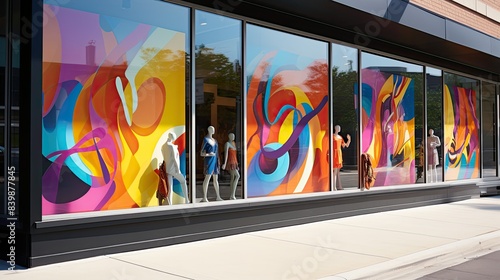 colorful acrylic signs