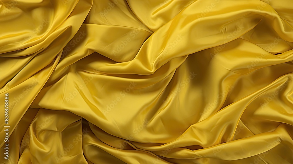 crumpled texture yellow