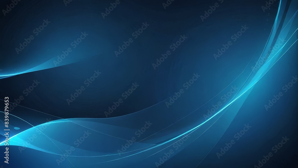 Abstract Blue Background with Swirling Lines Abstract Blue Background with Swirling Lines