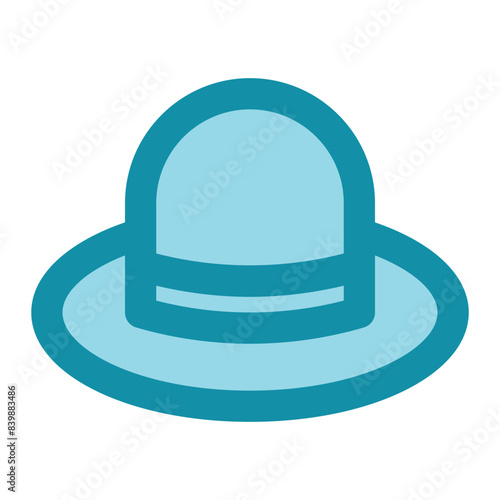 strawhat icon for illustration