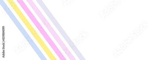 Rainbow wave element. LGBT Pride Flag Wave Background. LGBTQ Gay Pride Rainbow Flag. Translucent rainbow arcing from afar to the foreground. Pride Month. Vector illustration