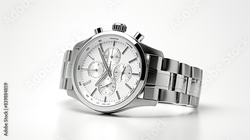 sleek silver and white background