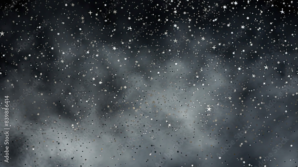 Obraz premium serene grey star background