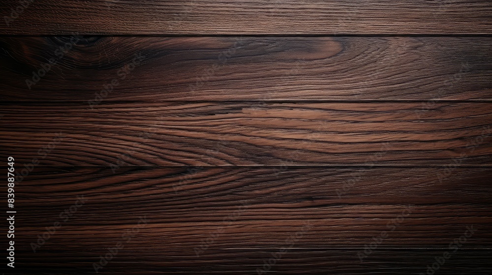 Obraz premium smooth dark wood texture
