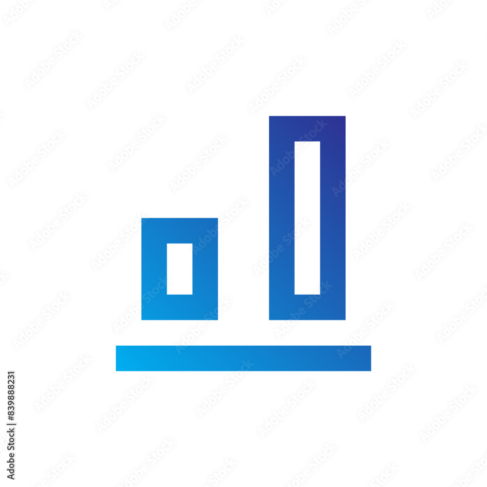 Obraz premium Editing Design Gradient Blue Icon