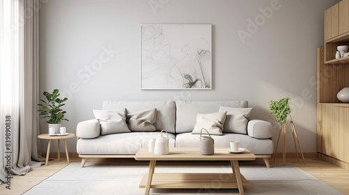 atmosphere grey living room