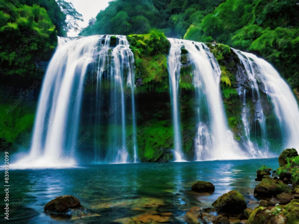 Obraz premium big waterfall