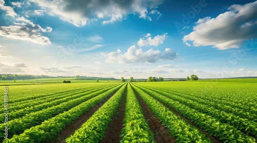 ing growing crop farm © vectorwin