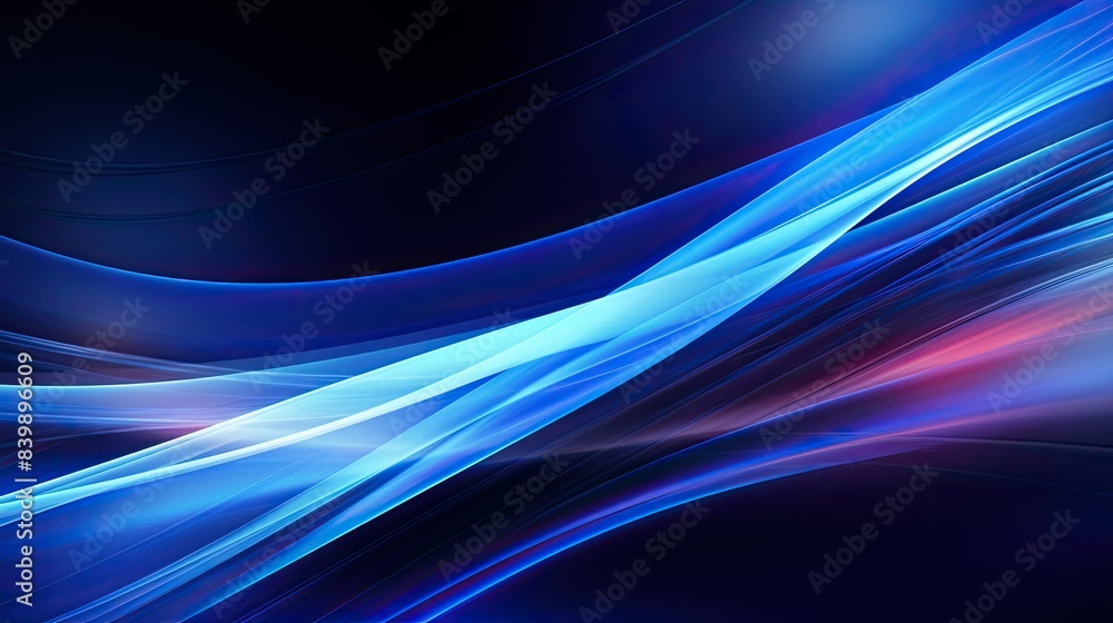 Naklejka premium motion blue technology abstract