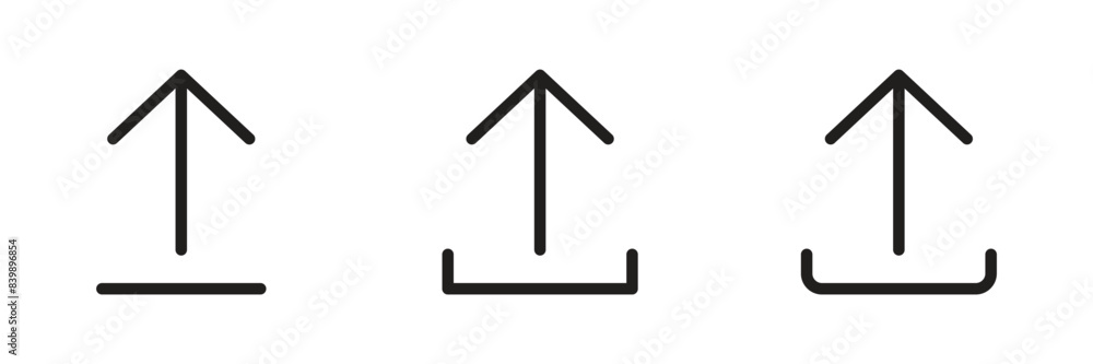 upload icon set vector upload icon set vector