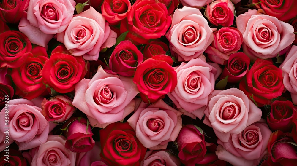 petals pink and red roses petals pink and red roses