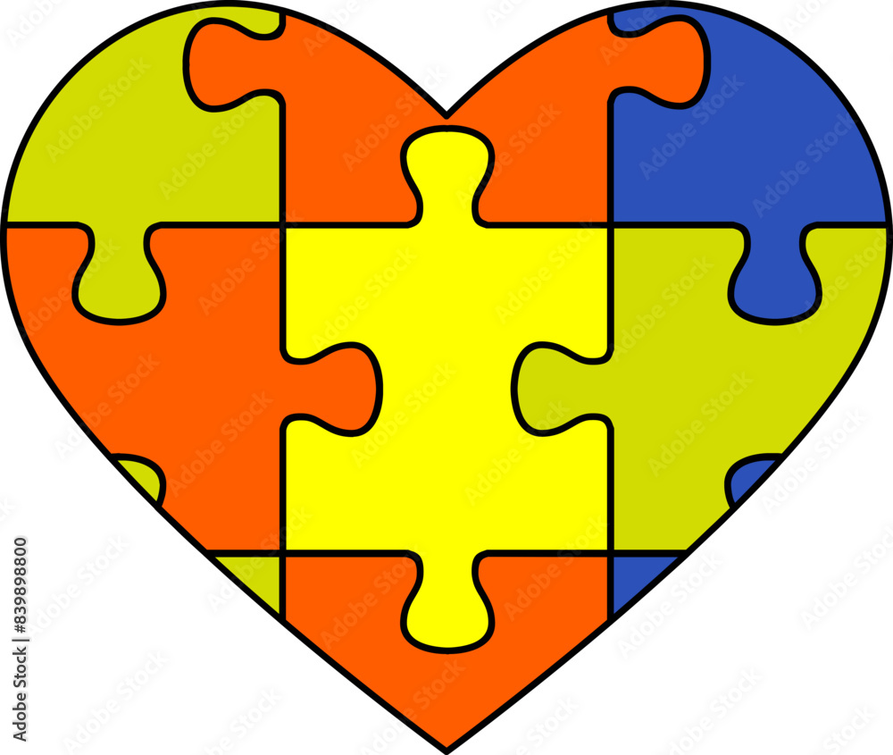 Creative Puzzle Illustration Creative Puzzle Illustration
