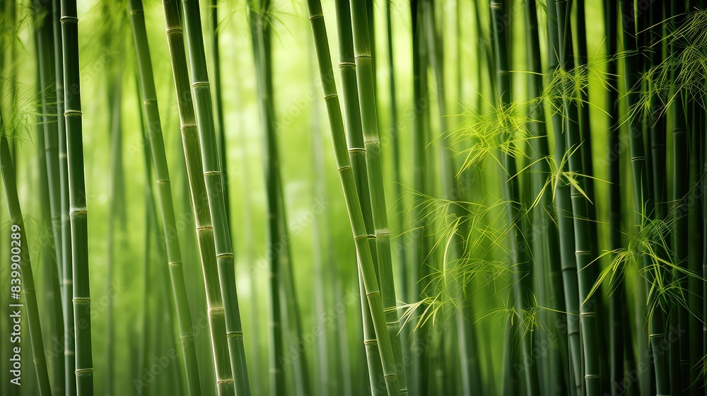 Fototapeta premium grove bamboo trees