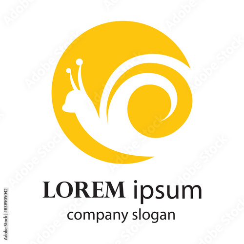 snail logo design in progress