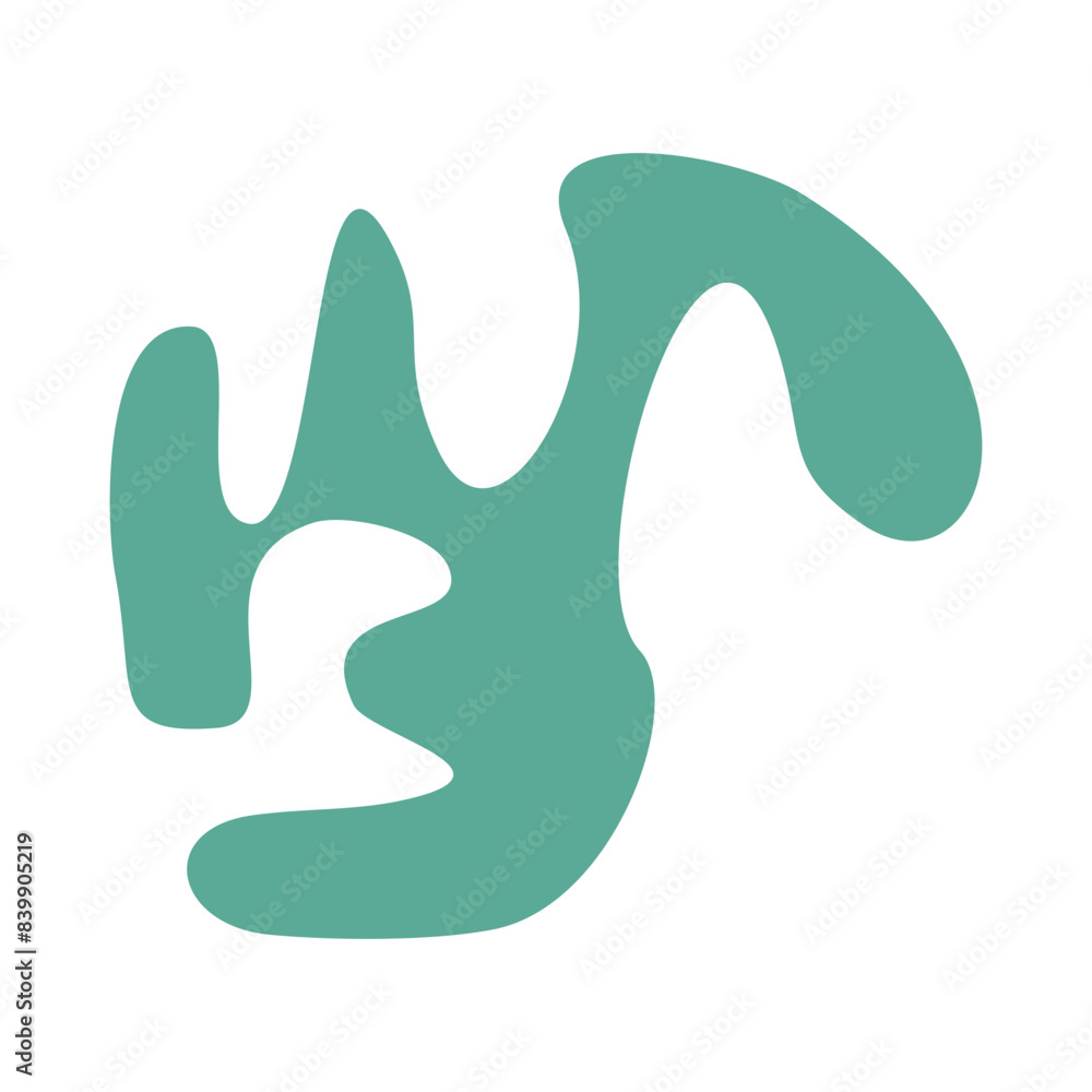 Organic Abstract Shape Organic Abstract Shape