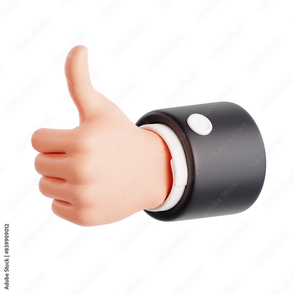 Thumbs Up Hand Gesture for Positive Feedback Thumbs Up Hand Gesture for Positive Feedback