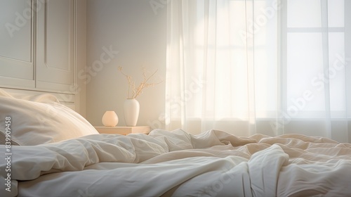 serene blurred interior home © vectorwin