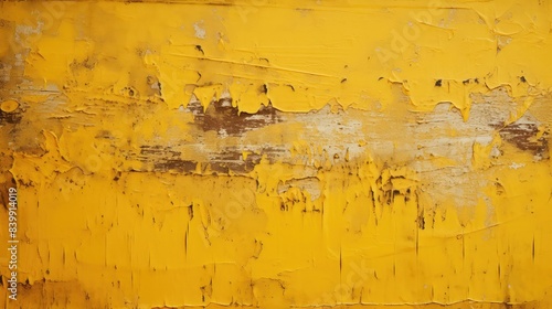 surface yellow paint texture