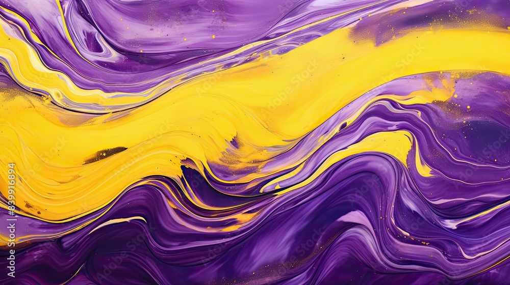 Obraz premium colors purple and yellow background