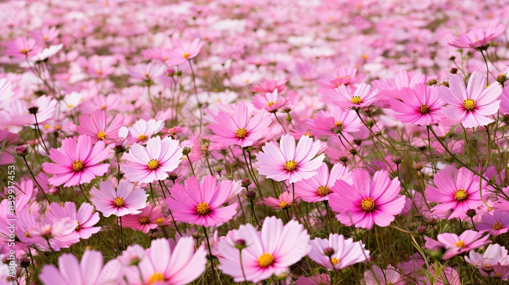 field pink flower