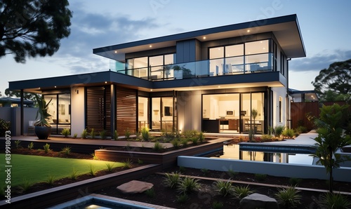 Modern home design  A gateway to comfortable dreams