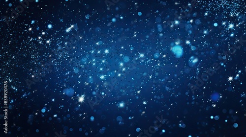 deep blue silver background