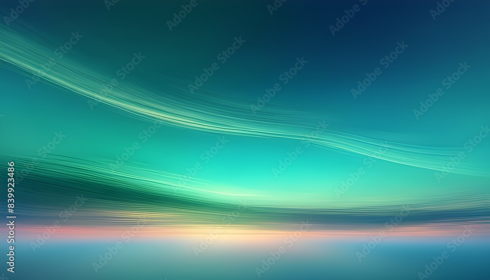 Fototapeta premium Abstract Horizon Glow