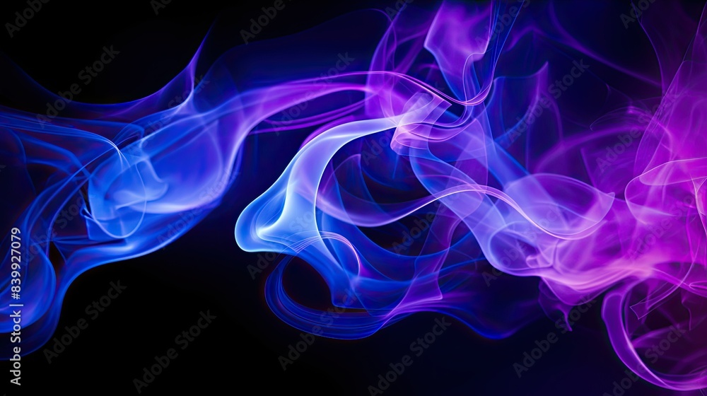 dancing purple blue smoke dancing purple blue smoke