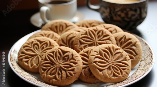shapes brown sugar cookies © vectorwin