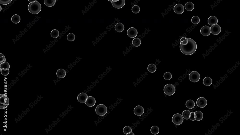 A digital abstract scene featuring various sizes of black bubbles floating against a dark background, creating a mysterious and futuristic atmosphere. overlay A digital abstract scene featuring various sizes of black bubbles floating against a dark background, creating a mysterious and futuristic atmosphere. overlay