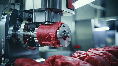 slicer equipment meat production photo