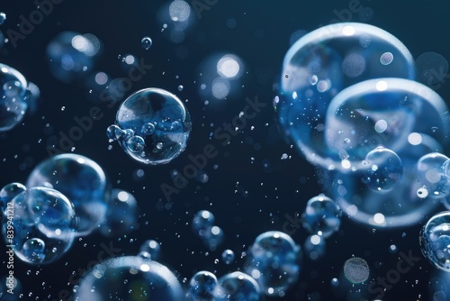 Wallpaper Mural Bubbles in mid-air Torontodigital.ca