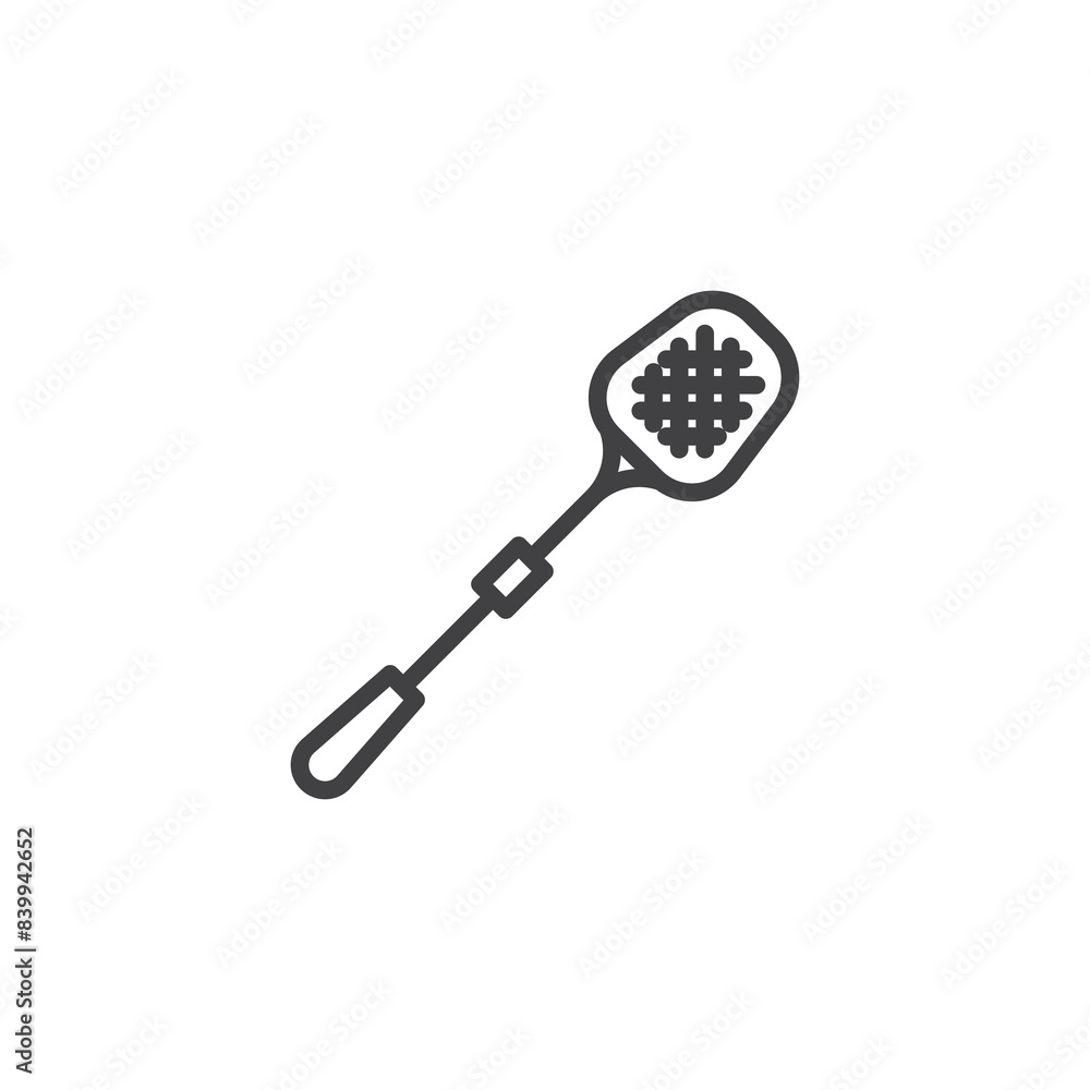 Pool Skimmer line icon Pool Skimmer line icon
