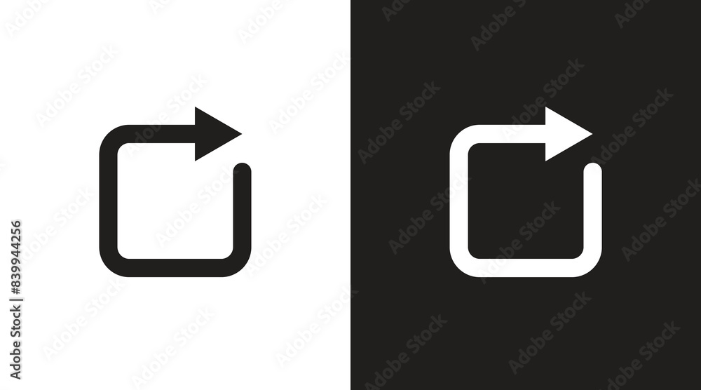 repeat arrow vector icons for apps and website repeat arrow vector icons for apps and website