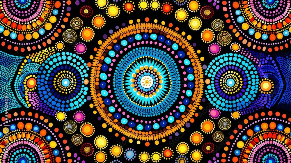 Dot paintings and patterns inspired by Australian Aboriginal art and Dreamtime stories. Dot paintings and patterns inspired by Australian Aboriginal art and Dreamtime stories.
