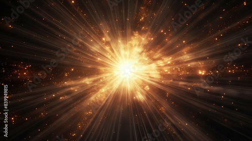 explosion sparkling star