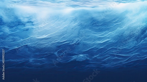 Fototapeta Naklejka Na Ścianę i Meble -  shapes blue wave texture