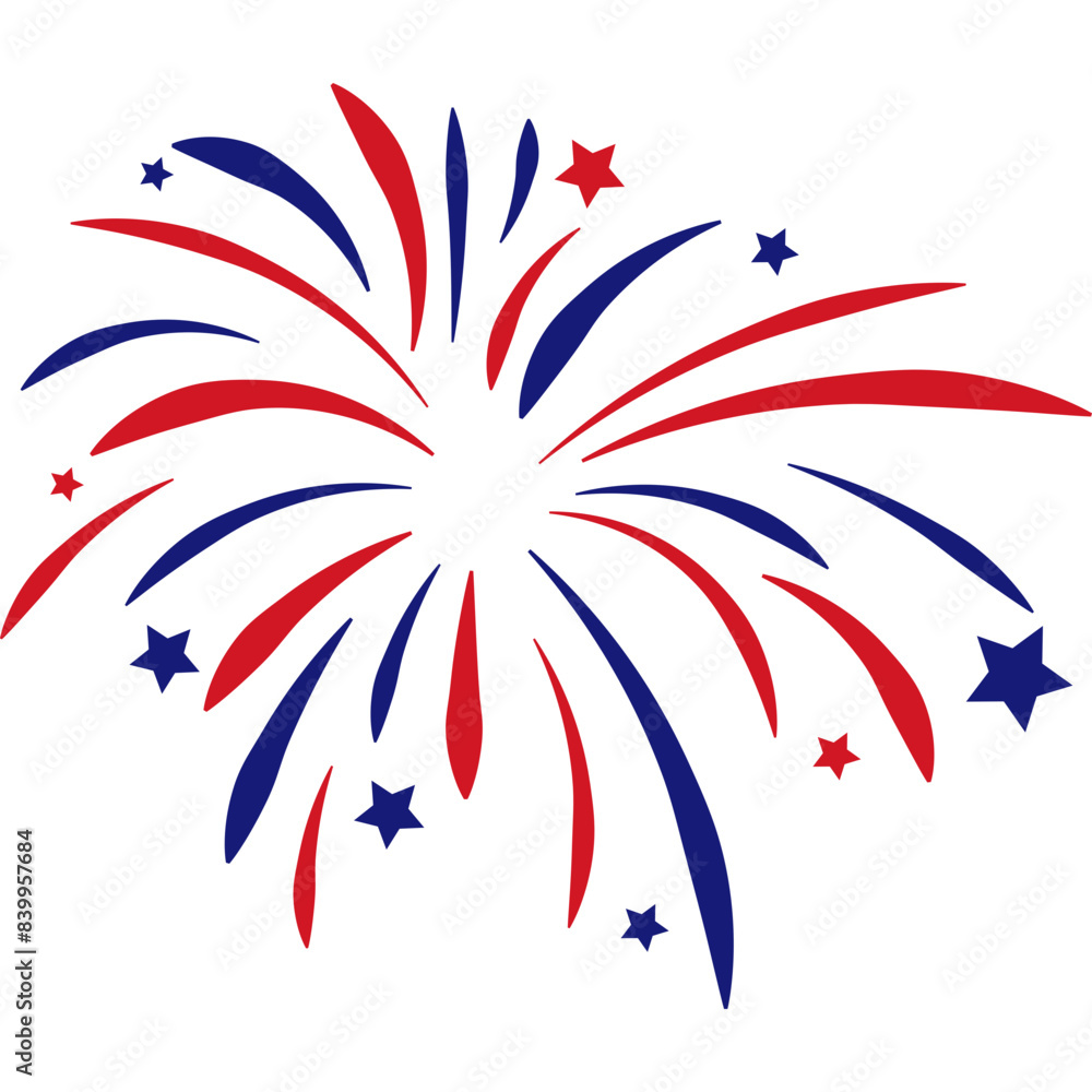 July Celebration Firework July Celebration Firework