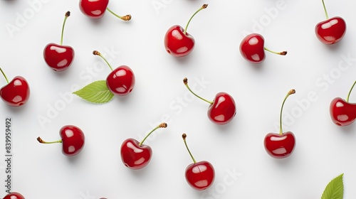 contrast organic cherry background