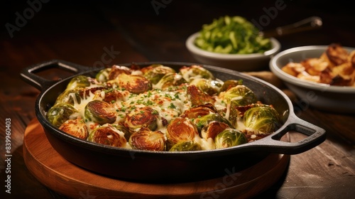 skillet roasted brussel sprouts