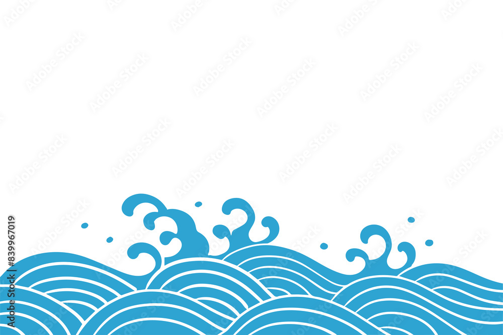Dragon Boat Festival oriental retro chinese japanese waves background Dragon Boat Festival oriental retro chinese japanese waves background