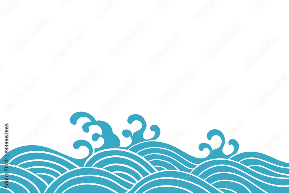 Dragon Boat Festival oriental retro chinese japanese waves background Dragon Boat Festival oriental retro chinese japanese waves background
