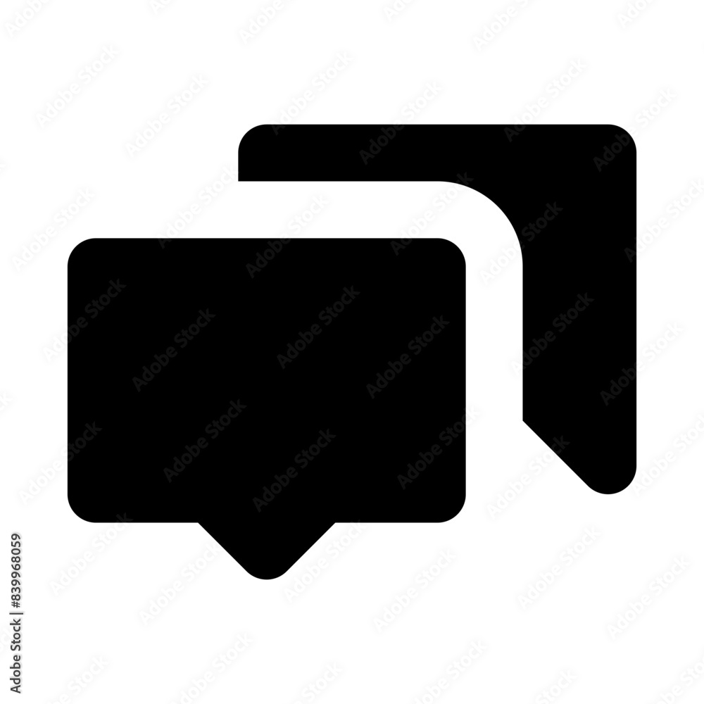 chat meeting discuss solid ui icon chat meeting discuss solid ui icon