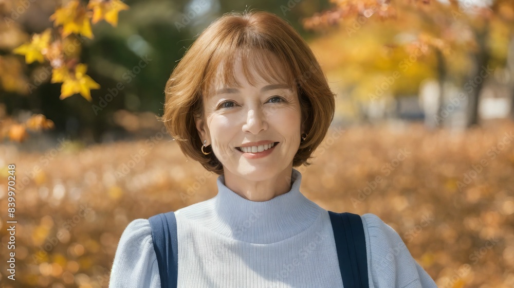 秋の女性/Woman in autumn 秋の女性/Woman in autumn