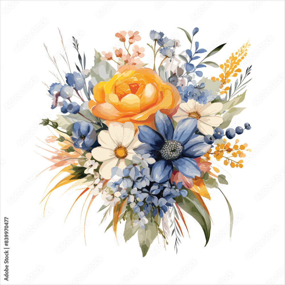 Watercolor Flower Wallpaper creative design Watercolor Flower Wallpaper creative design