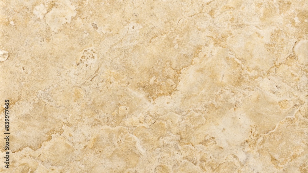 Fototapeta premium Weathered, beige french limestone texture with subtle veining and soft, natural patina, ideal for architectural and design projects, high-resolution seamless pattern.