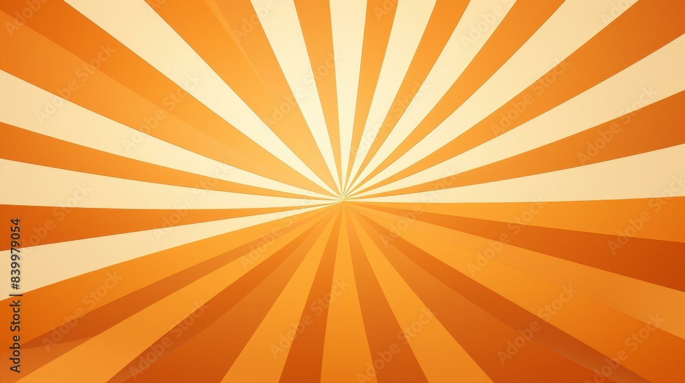 Fototapeta premium Detailed flat illustrations with intricate sunburst textures and dynamic lines, perfect for highresolution designs.